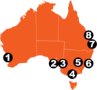 cluster map