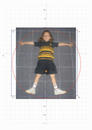 Vitruvian girl